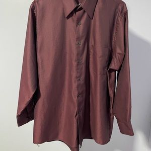 Men’s Size 16 1/2 (Large) Van Heusen Wrinkle Free Dress Shirt